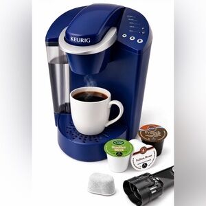 ☕ Keurig K55 Coffee Maker – Patriot Blue | Single Serve K-Cup Brewer
